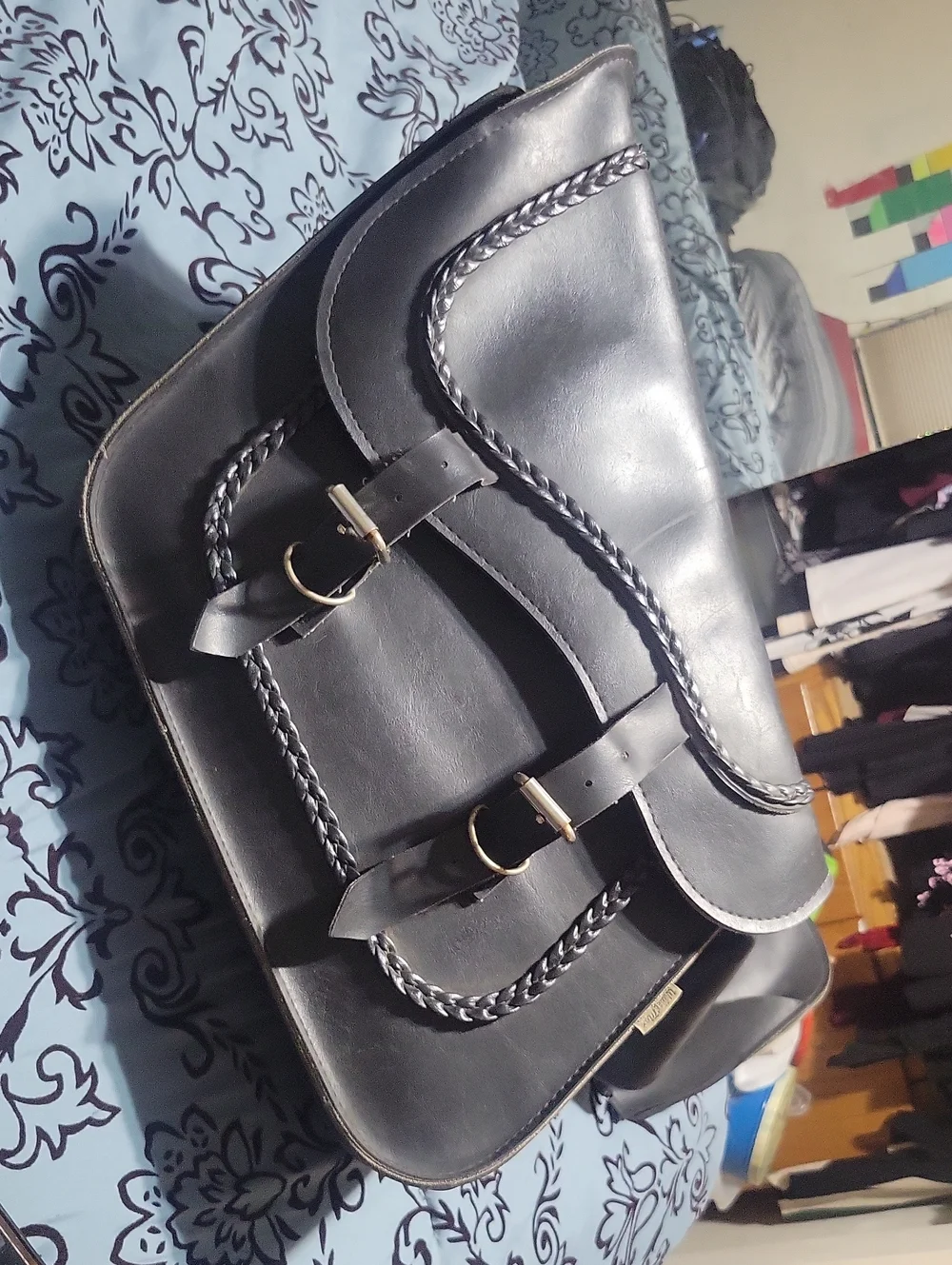 Willie And Max Saddle Bags For A Bike
